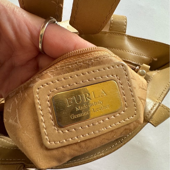Furla Italian Leather Bag/Purse - Picture 4 of 5